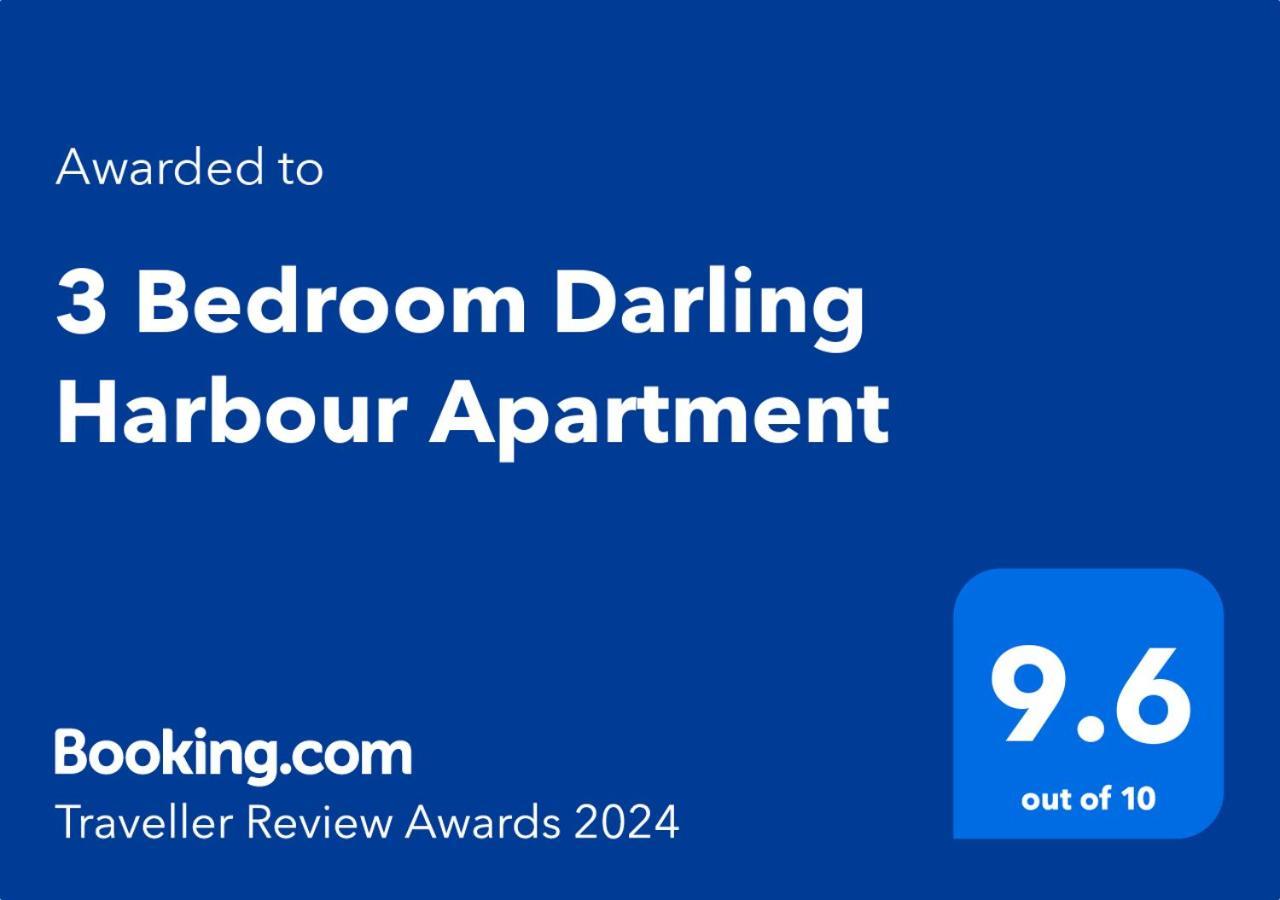 3 Bedroom Darling Harbour Apartment Sidney Exterior foto