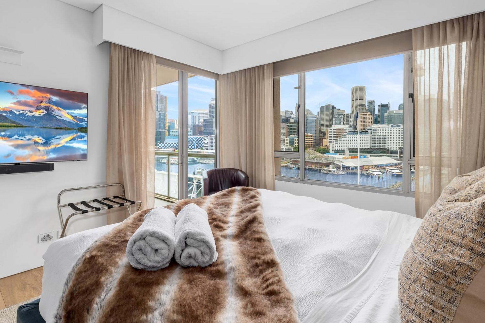 3 Bedroom Darling Harbour Apartment Sidney Exterior foto